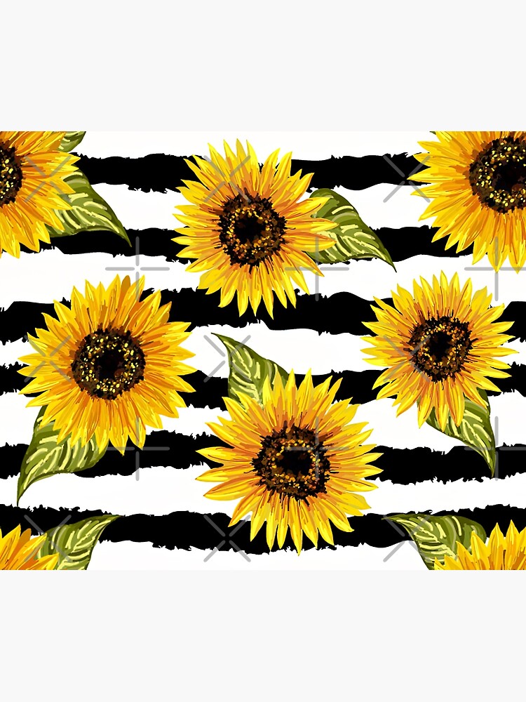 Póster «Patrón de girasol, patrón sin costuras de girasol, diseño de patrón  de girasol» de graphic-genie | Redbubble