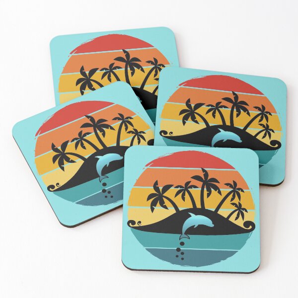 Artikelvorschau, Sunset Island Delfin Sunset entworfen und verkauft von ChelleCreate.