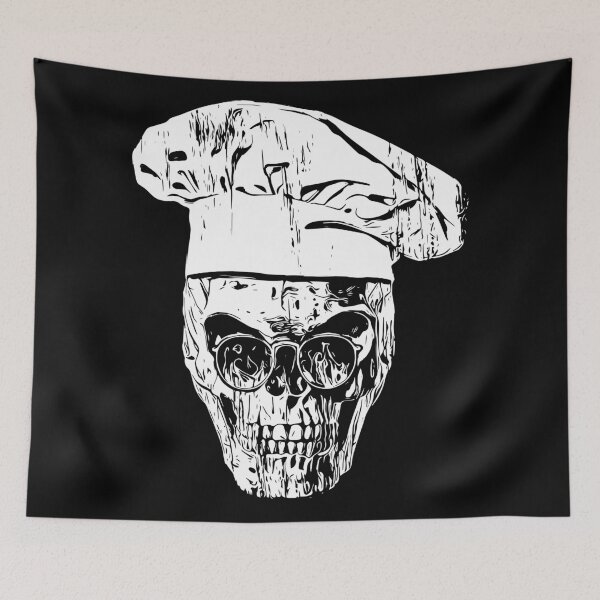 Item preview, bbq skull cook designed and sold by drizzd.