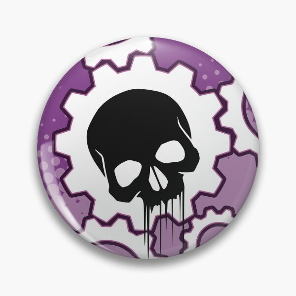 Item preview, A Clockwork Skull in Purple designed and sold by iscaStudioArt.