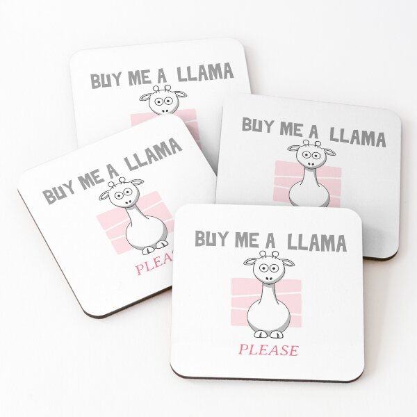 Item preview, Buy me a Llama Please  designed and sold by DesignerCate.