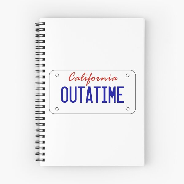 Item preview, OUTATIME - licesnse plate designed and sold by Mousetails.