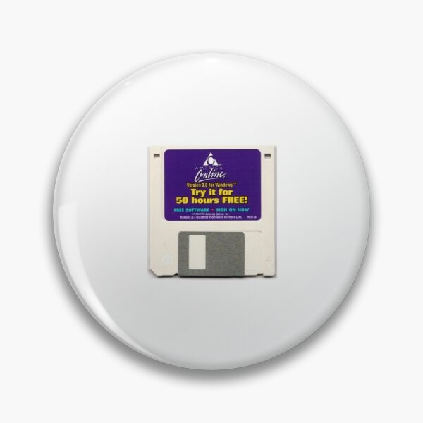 Item preview, Vintage American Internet Floppy Disk designed and sold by Popular-Gifts.
