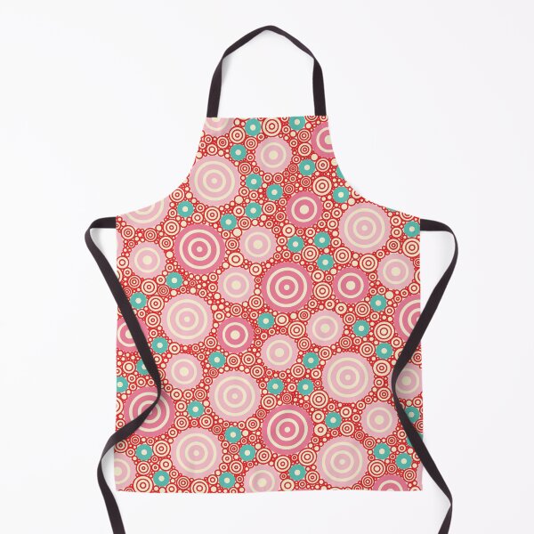 Artikelvorschau, Aztec Warrior Concentric Circles Design Passion Color Print Passion entworfen und verkauft von Pierre Bernard Jr.