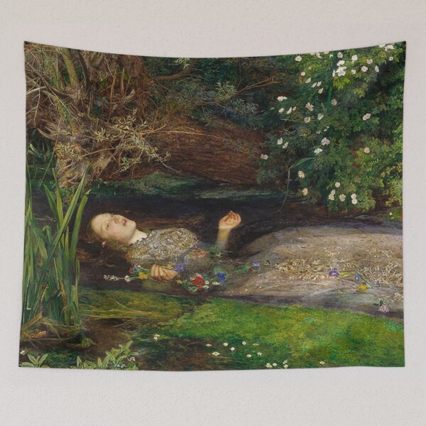 Item preview, Ophelia – Sir John Everett Millais designed and sold by JDesigningMO.