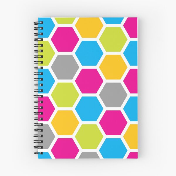 Item preview, Colorful Hexagons designed and sold by TheGalaxyKat.