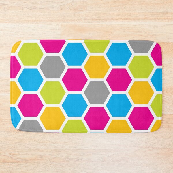 Item preview, Colorful Hexagons designed and sold by TheGalaxyKat.