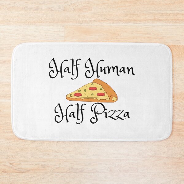Item preview, Half Human Half Pizza designed and sold by ChewingArts.