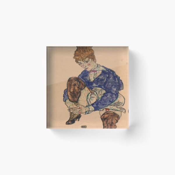 Item preview, Egon schiele - Seated Woman designed and sold by Vivanne-art.