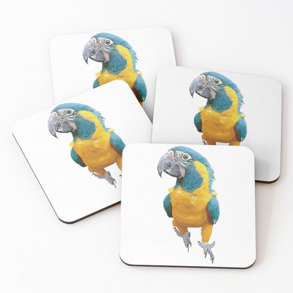 Item preview, Bluebeard macaw designed and sold by obscurite.