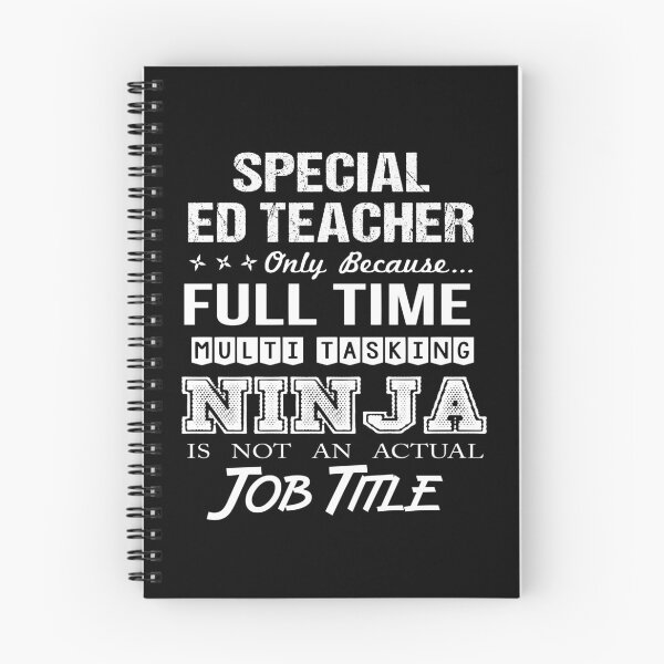 Item preview, Special Ed Teacher T Shirt - Multitasking Ninja Job Gift Item Tee designed and sold by oersjacque.