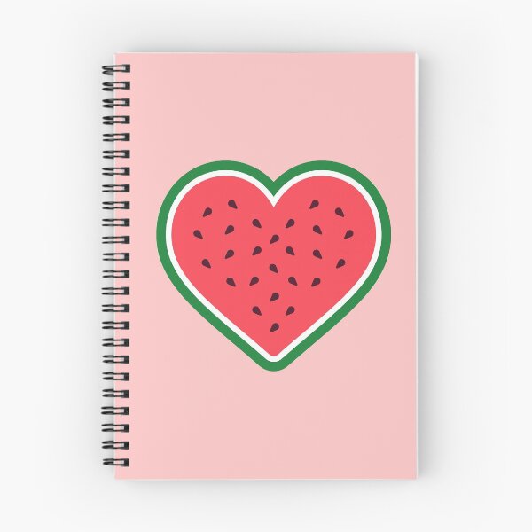 Item preview, Heart Watermelon | Pink BG designed and sold by ClaudiaGrosso.