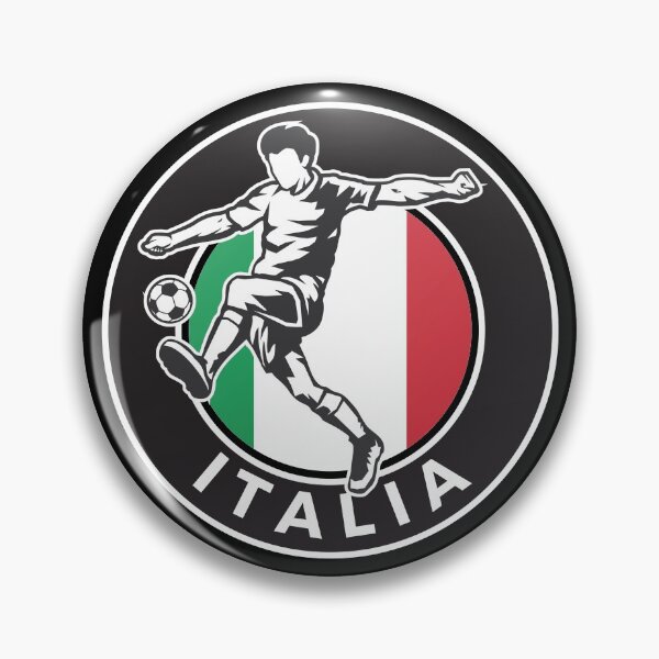 Item preview, Italia Italy Italian Football Soccer designed and sold by Rhu Creations.