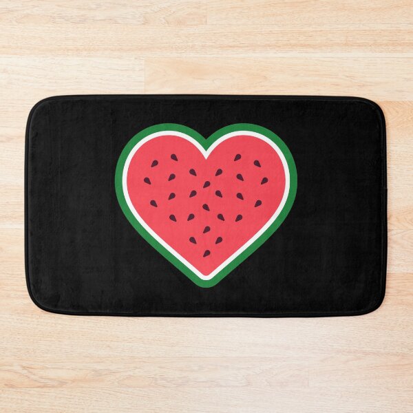 Item preview, Heart Watermelon | Black BG designed and sold by ClaudiaGrosso.