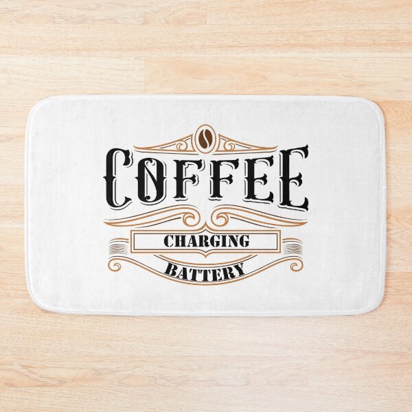 Item preview, Coffee Charging Battery Vintage Design  designed and sold by Saharan12.