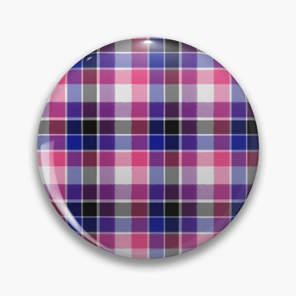 Item preview, DISCREET PRIDE PLAID - Genderfluid designed and sold by studiousmage.