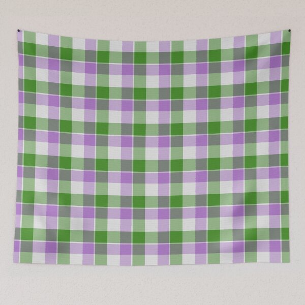 Item preview, DISCREET PRIDE PLAID - Genderqueer designed and sold by studiousmage.