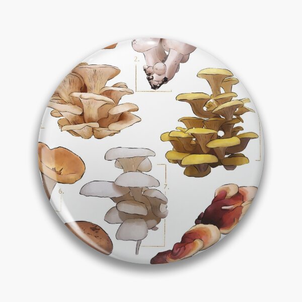 Item preview, Mushrooms of the Philippines designs designed and sold by riobot.