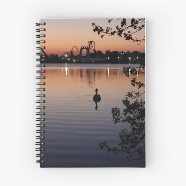 Item preview, The Sunset Swan Silhouette designed and sold by MarkGoughImages.