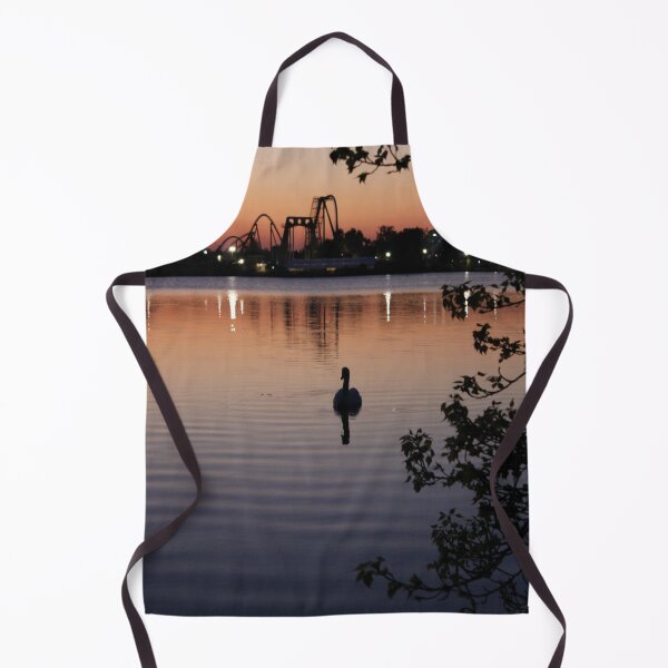 Item preview, The Sunset Swan Silhouette designed and sold by MarkGoughImages.