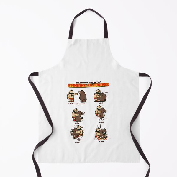 Item preview, Piledriver Tutorial Zangief Street Fighter designed and sold by A Little Bit of Everything.