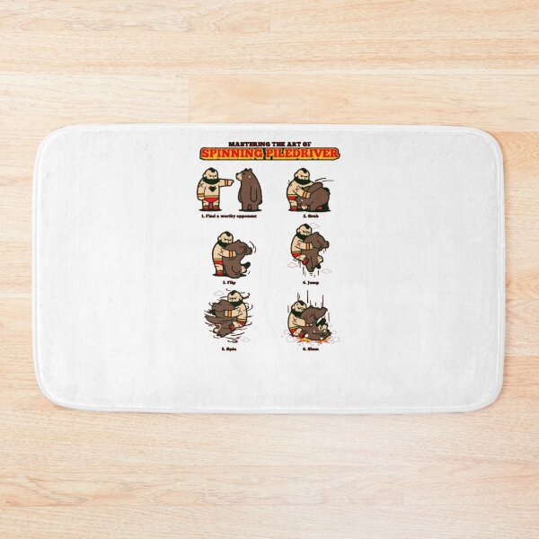 Item preview, Piledriver Tutorial Zangief  Street Fighter designed and sold by A Little Bit of  Everything.