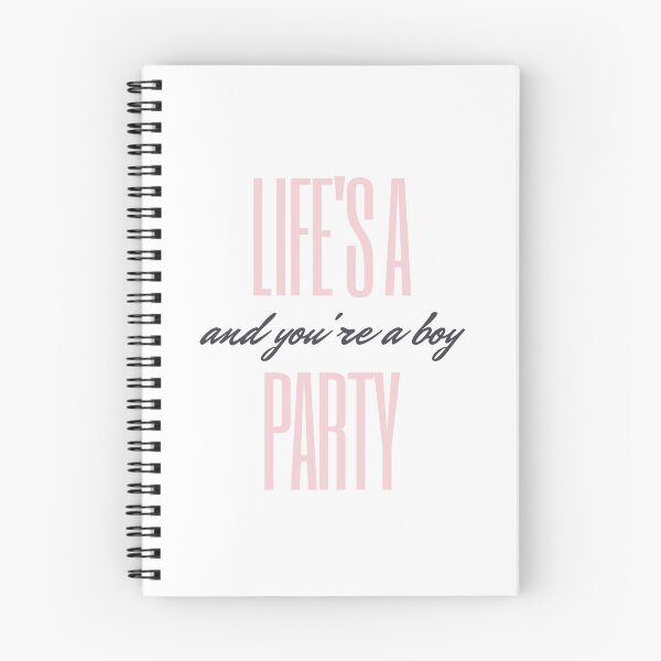 Item preview, Life's a party and you're a boy  designed and sold by jaclinheidel.