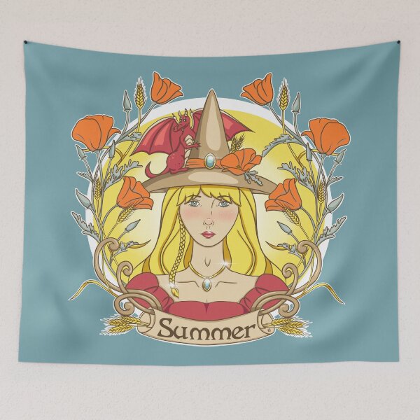 Item preview, Summer Witch designed and sold by WyldwoodCrafts.