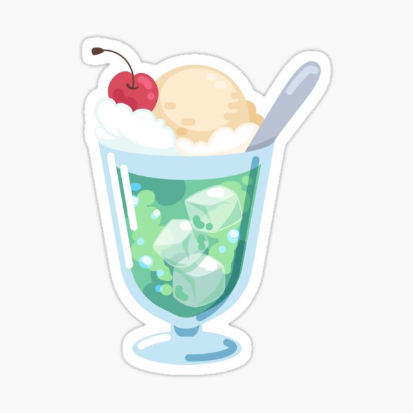 "Japanese cream soda" Sticker by soratoki | Redbubble