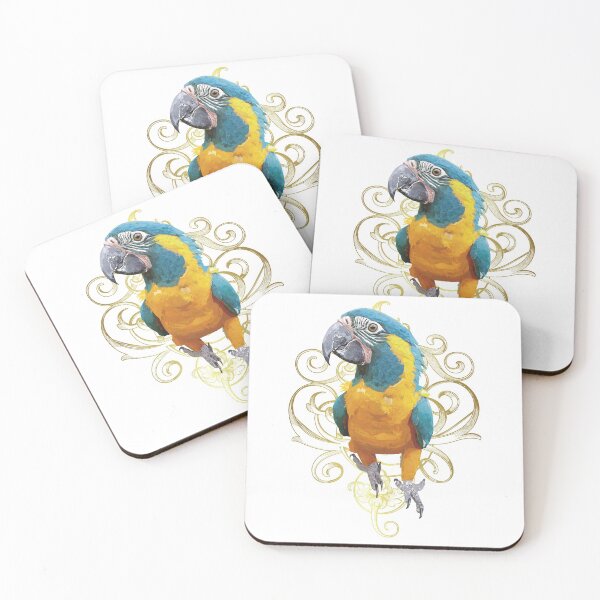 Item preview, Bluebeard macaw designed and sold by obscurite.
