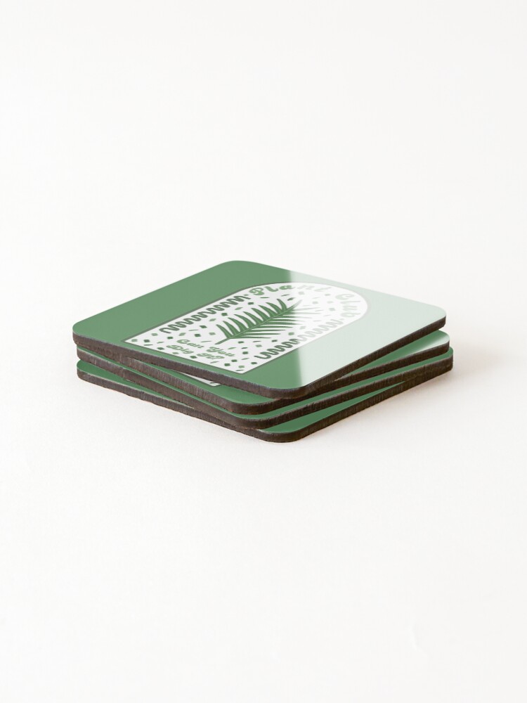 Thumbnail 4 of 5, Coasters (Set of 4), Plant Club designed and sold by RileyJoyner.