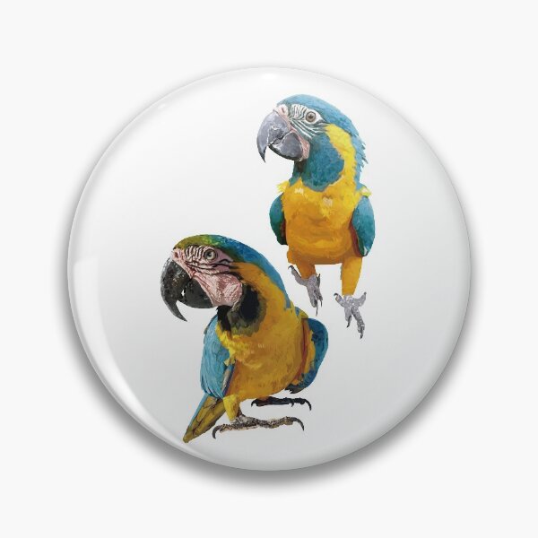Item preview, Bluebeard macaw designed and sold by obscurite.