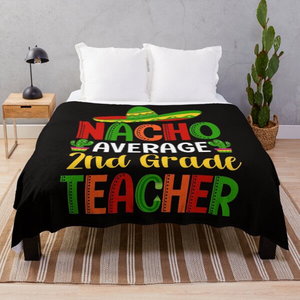 Item preview, 2nd Grade Teacher Nacho Average Funny Back to School 2021 designed and sold by Vanno1.