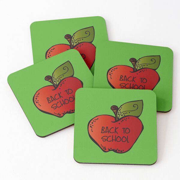 Item preview, Back to School! (on Green) designed and sold by PawsitiveMum.