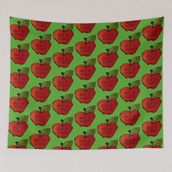 Item preview, Back to School! (on Green) designed and sold by PawsitiveMum.