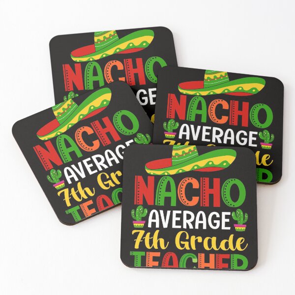 Item preview, 7th Grade Teacher Nacho Average Funny Back to School 2021 designed and sold by Vanno1.