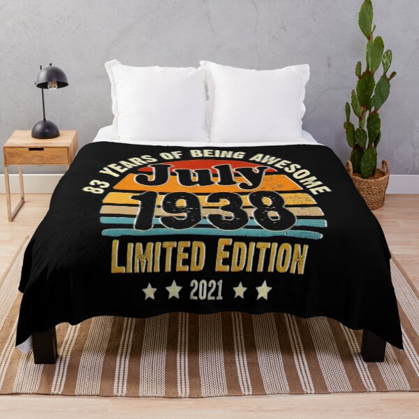 Item preview, Born In July 1938 83 Year Old Birthday Limited Edition designed and sold by BargerStore.