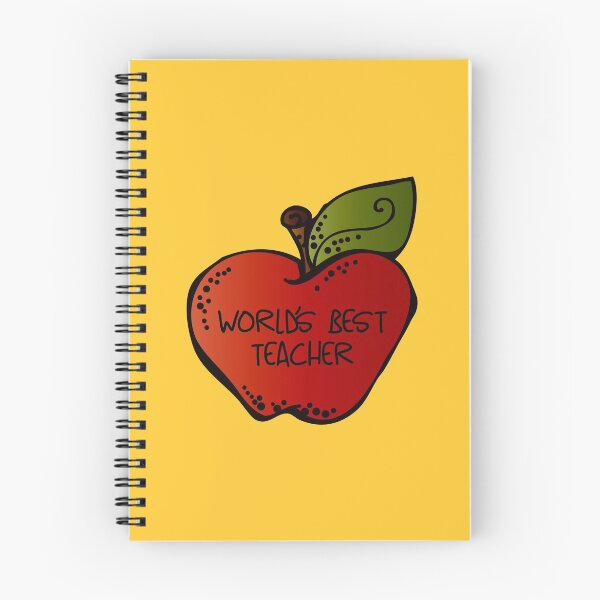 Item preview, World’s Best Teacher! (on Yellow) designed and sold by PawsitiveMum.