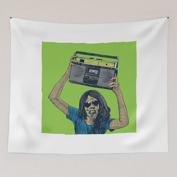 Item preview, Boom-Box Zombie designed and sold by pakaibaung.