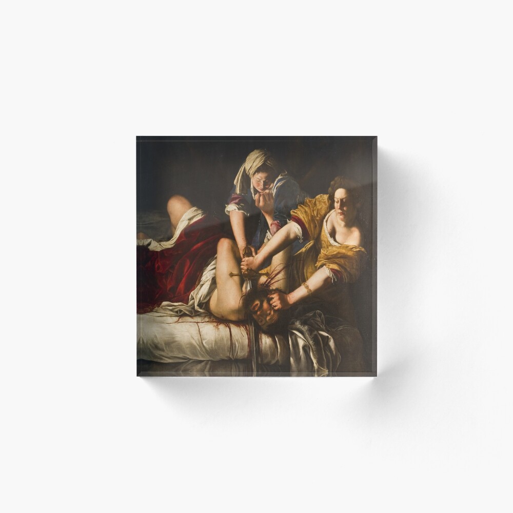 Artemisia Gentileschi's Judith Slaying Holofernes Photographic Print