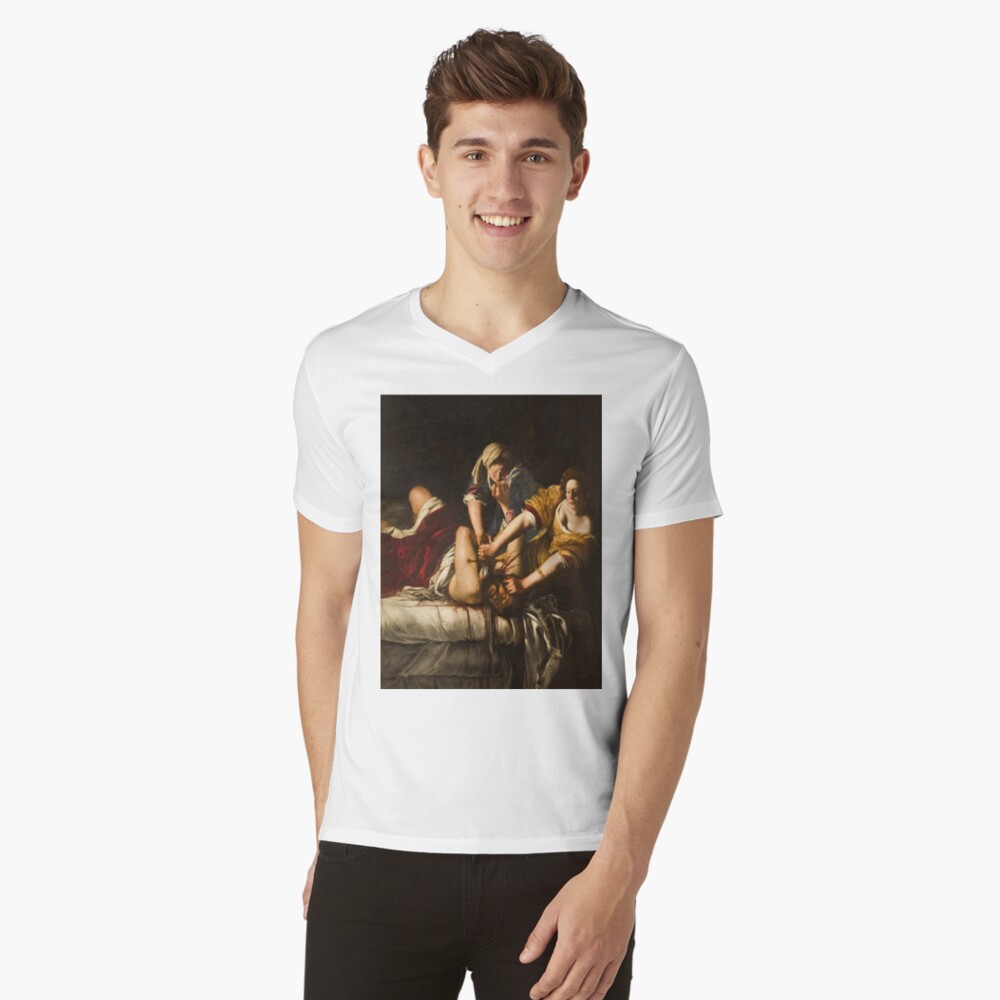 Item preview, V-Neck T-Shirt designed and sold by mosfunky.