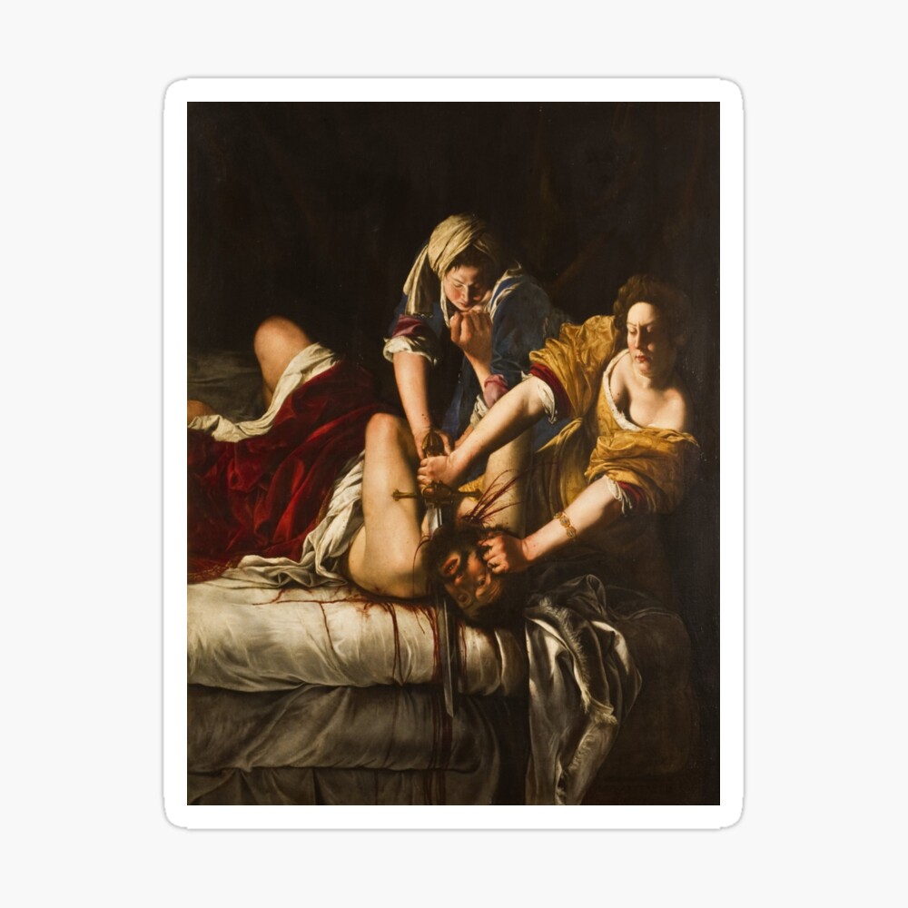 Artemisia Gentileschi's Judith Slaying Holofernes Photographic Print