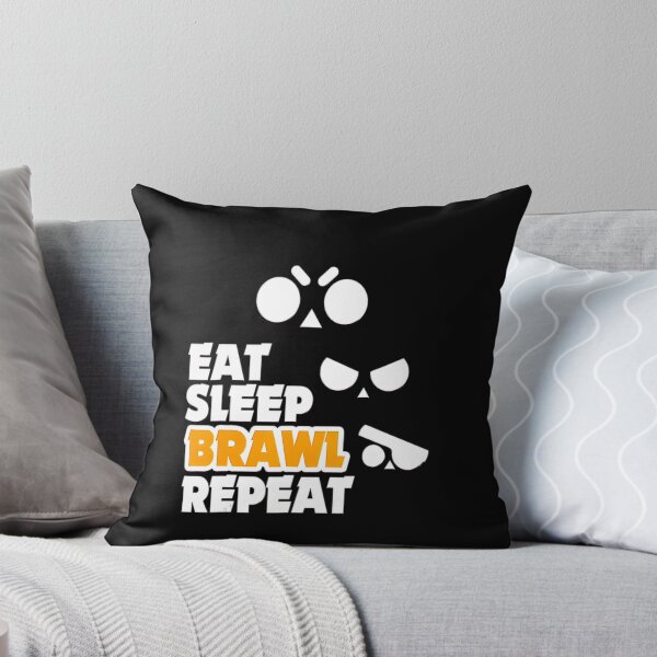Item preview, Eat Sleep Brawl Repeat Gamer Mobile Game Brawl With Stars designed and sold by BargerStore.