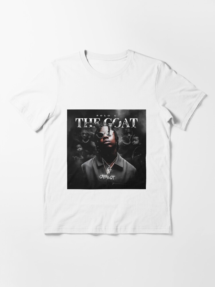 Polo G 'The Goat' Size S Pullover Hoodie Rapper Musician White Capalot