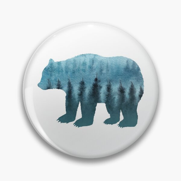 Item preview, Pine Forest Bear designed and sold by Yorda Creative.