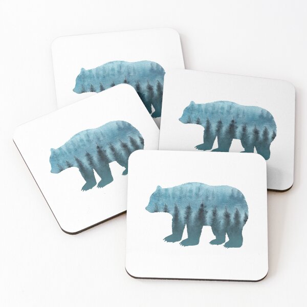 Item preview, Pine Forest Bear designed and sold by Yorda Creative.