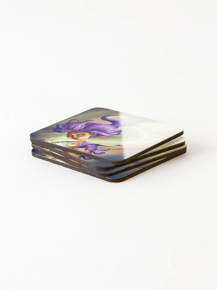 Thumbnail 4 of 5, Coasters (Set of 4), Magic Flow designed and sold by RafaelLima7.