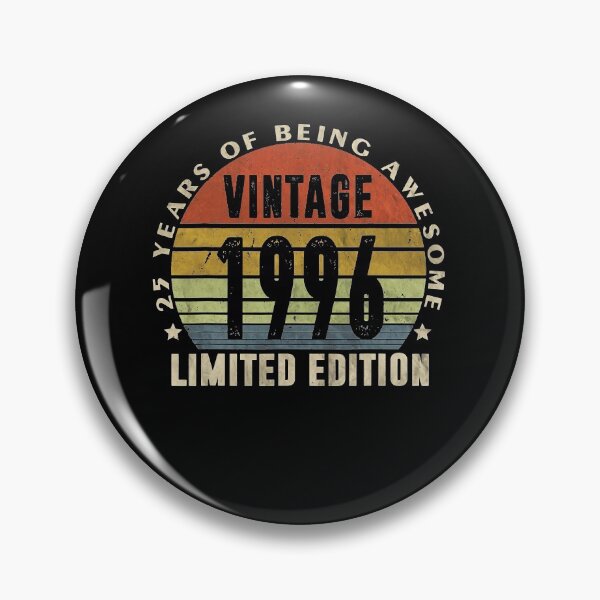 Item preview, 25 Year Old Gifts Vintage 1996 Limited Edition 25th Birthday  designed and sold by titusfacund.
