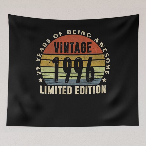 Item preview, 25 Year Old Gifts Vintage 1996 Limited Edition 25th Birthday  designed and sold by titusfacund.