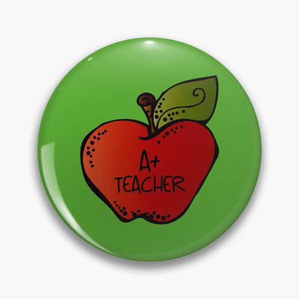 Item preview, A+ Teacher! (on Green) designed and sold by PawsitiveMum.